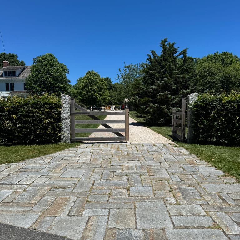 Reclaimed New England Cobblestones - Super Jumbo Pavers