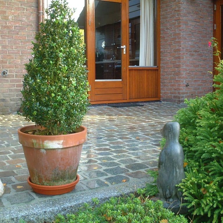 The image shows this product being used in a patio pavers application.