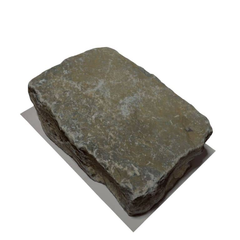 Reclaimed European Sandstone Cobblestones - Rectangle - Worn Surface