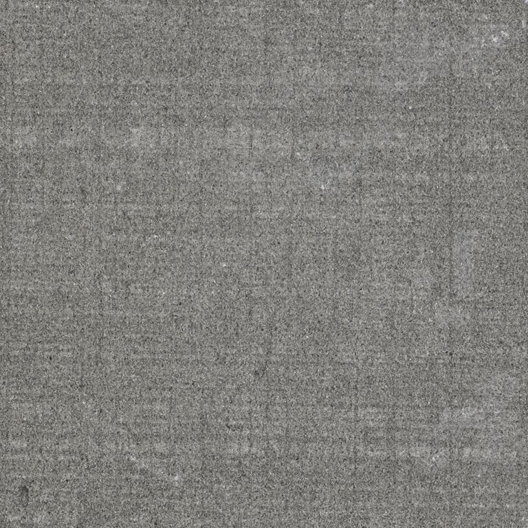 Color/Finish variation image for Italian Bluestone Pavers. The surface finish shown is canvas. The dominant color shown is gray; with brown, green and purple secondaries. The color mix creates a cool feeling. Regular, linear and cloudy color patterns.