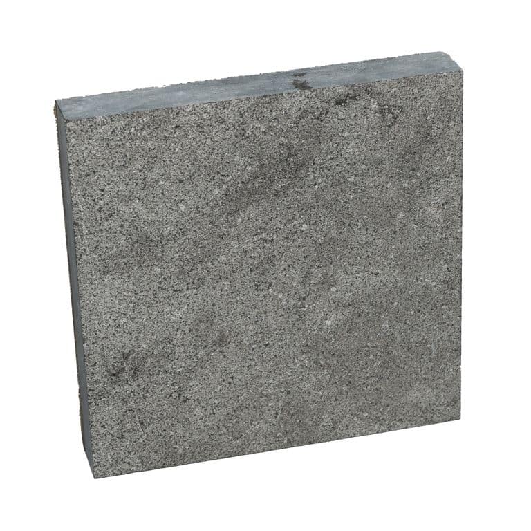 Color/Finish variation image for Belgian Bluestone - Pavers. The surface finish shown is sand blasted. The dominant color shown is gray. The color mix creates a cool feeling.