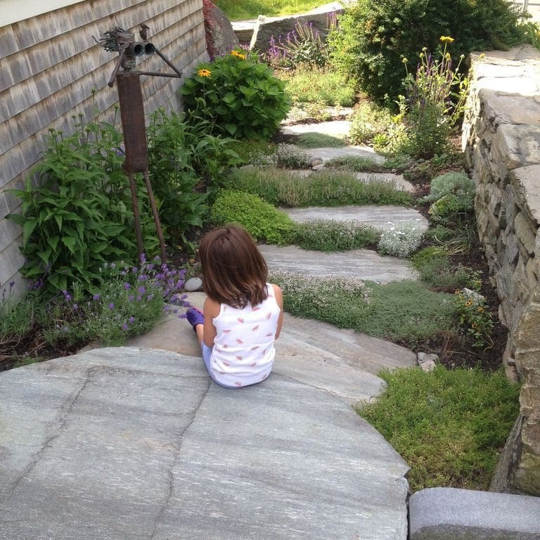 The image shows this product being used for Granite- Mystic Mountain- Steps.