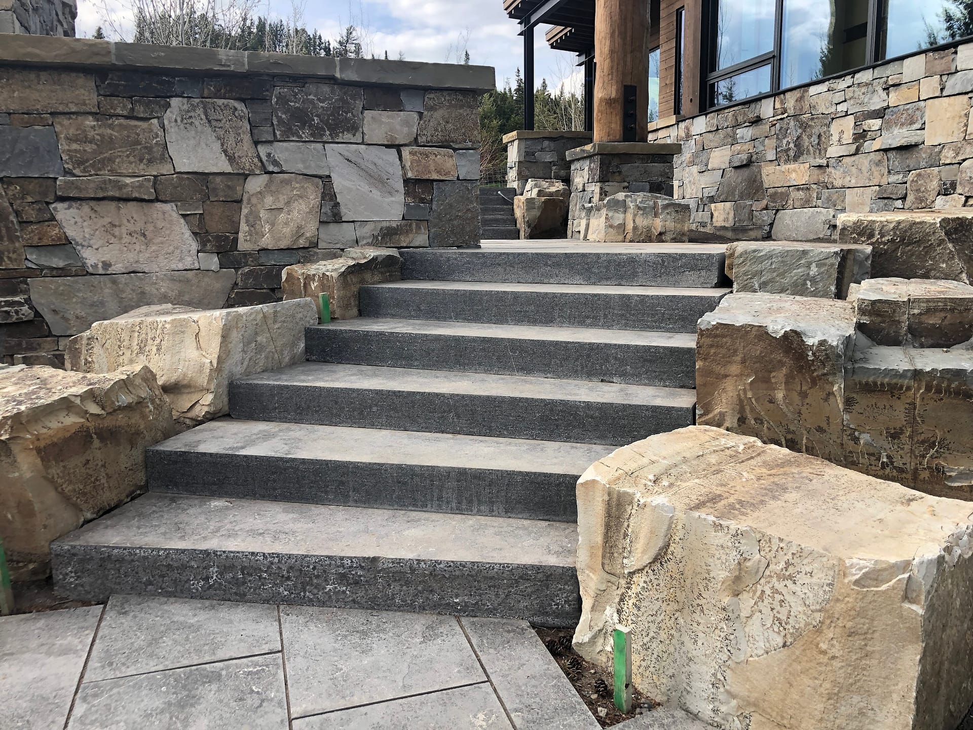 Limestone Tile Ramp Highland Limestone - Steps | Stone Curators