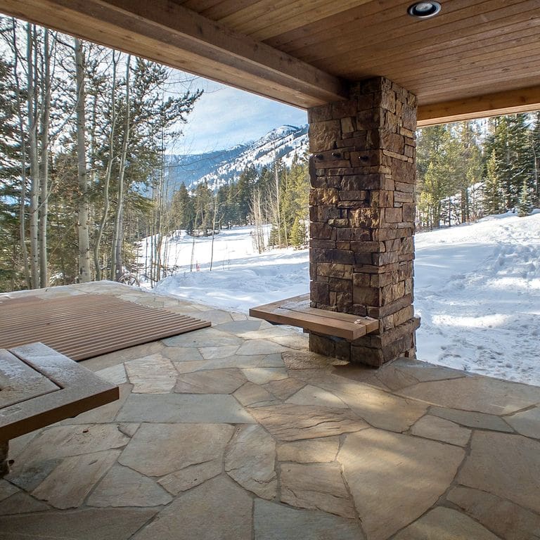 Mandarin Yellow Slate - Natural Surface Irregular Pavers