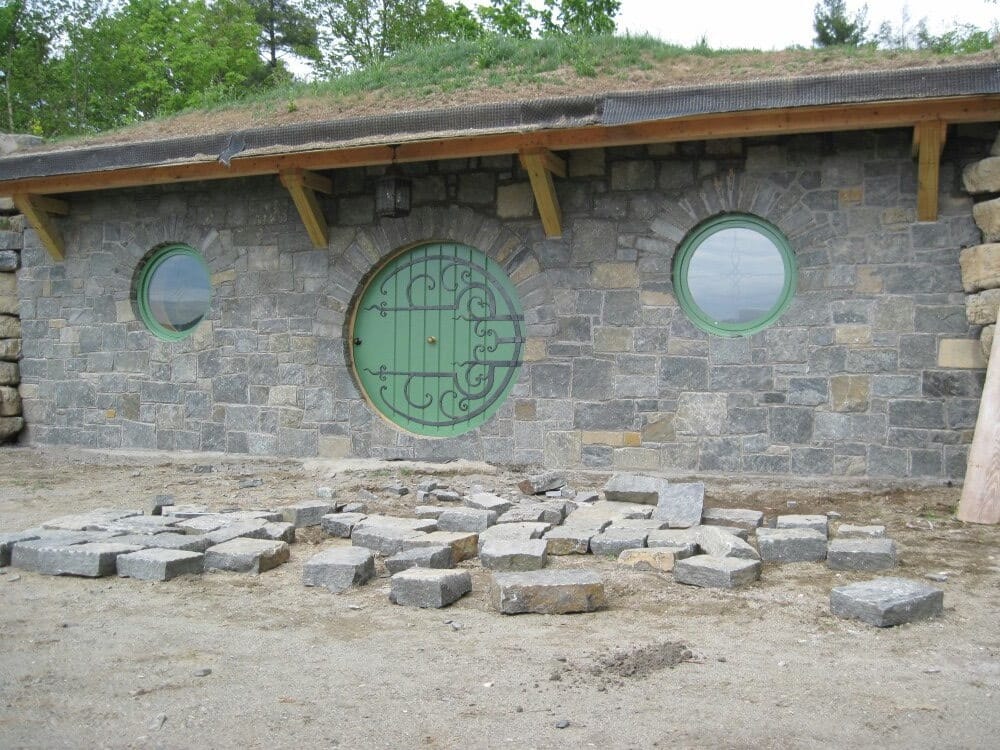 The image shows this product being used in a full bed veneer application.