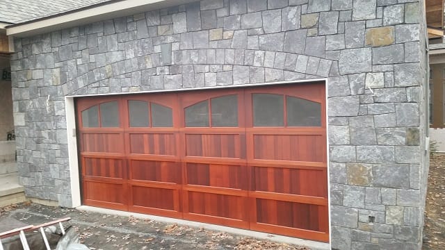 The image shows this product being used in a full bed veneer application.