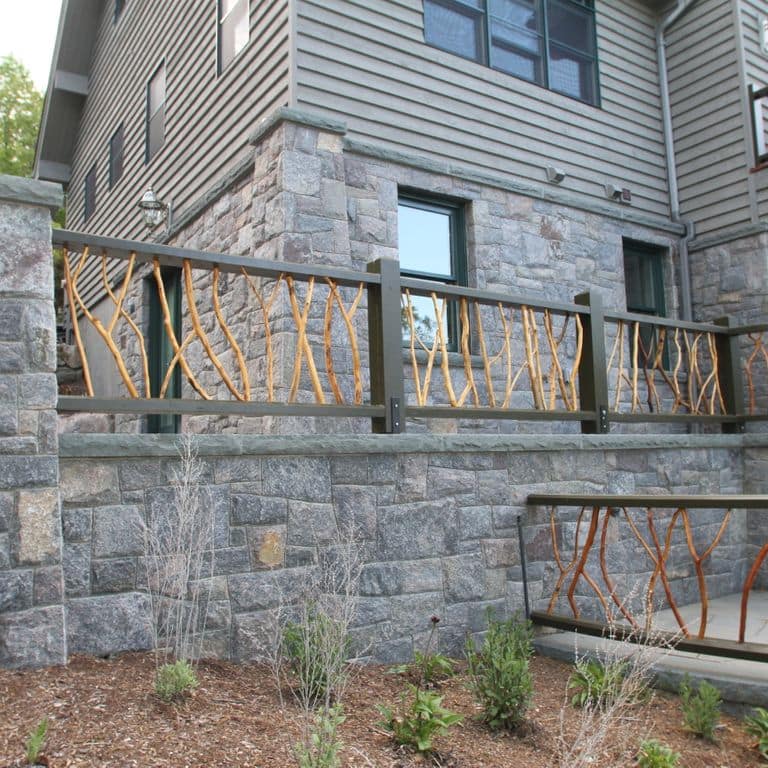 The image shows this product being used in a full bed veneer application.