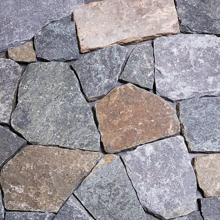 Color/Finish variation image for Lake Champlain Granite - Veneer. The surface finish shown is . The dominant color shown is gray.