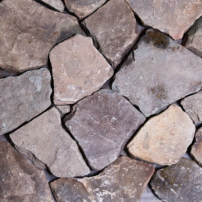 Color/Finish variation image for Old Yankee Fieldstone - Veneer. The surface finish shown is . The dominant color shown is gray.