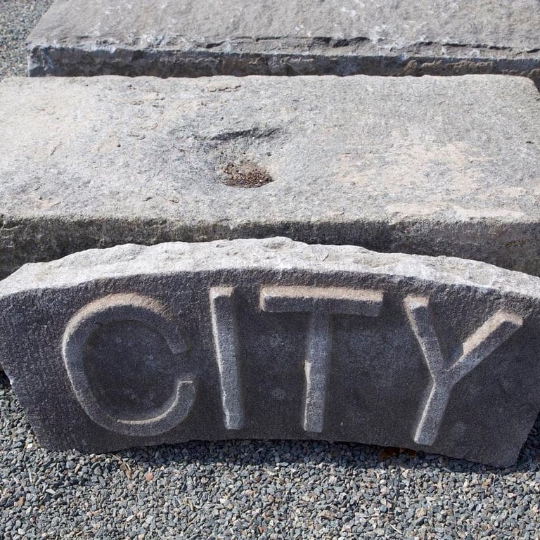 Reclaimed Granite - Architectural Pieces