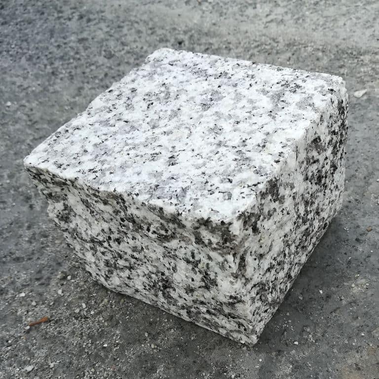 Application image for Granite - Gray Ariz - Cobblestones. The dominant color shown is gray. The color mix creates a cool feeling.