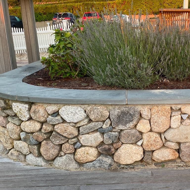 Blue/Gray Bluestone - Flamed Wallstone Cap