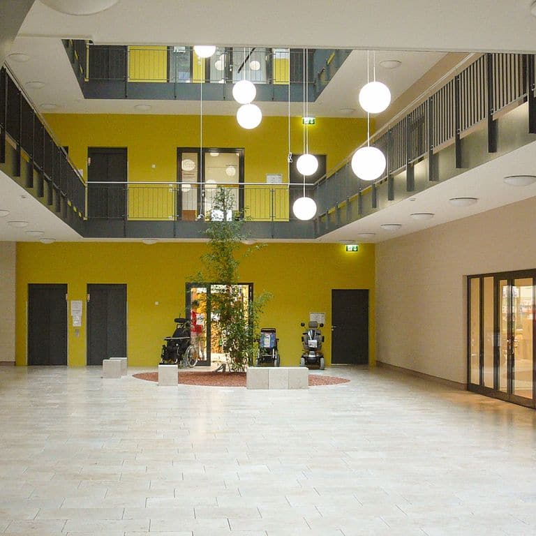 The image shows this product being used in an interior floor application.