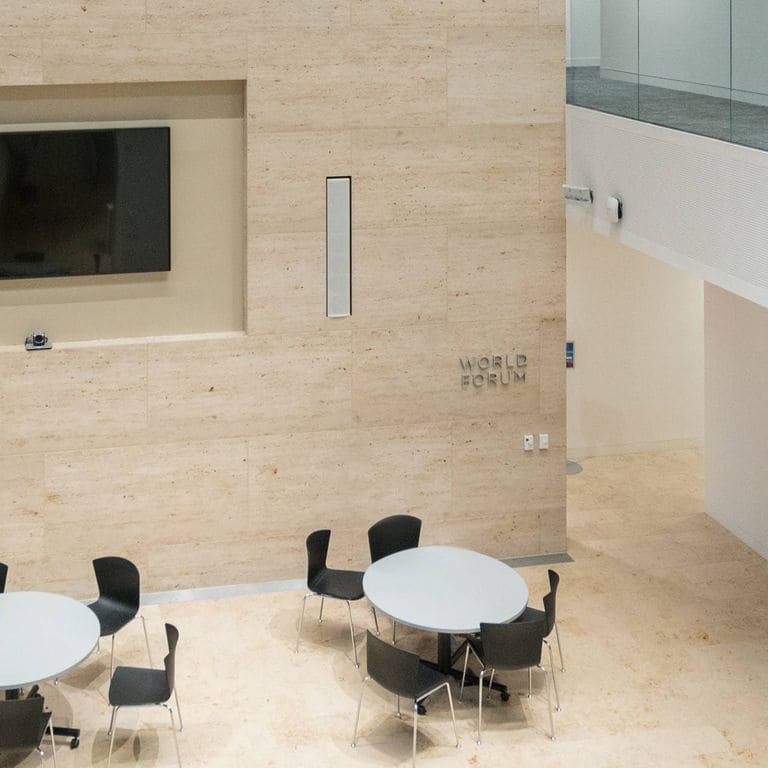 The image shows this product being used in an interior floor application.