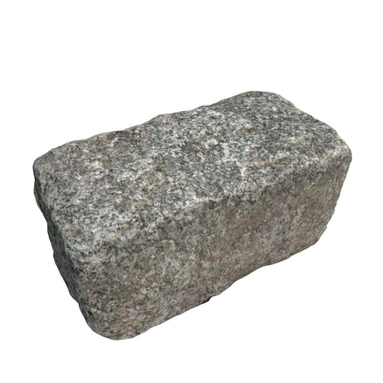 Gray Granite Cobblestone - Rectangles