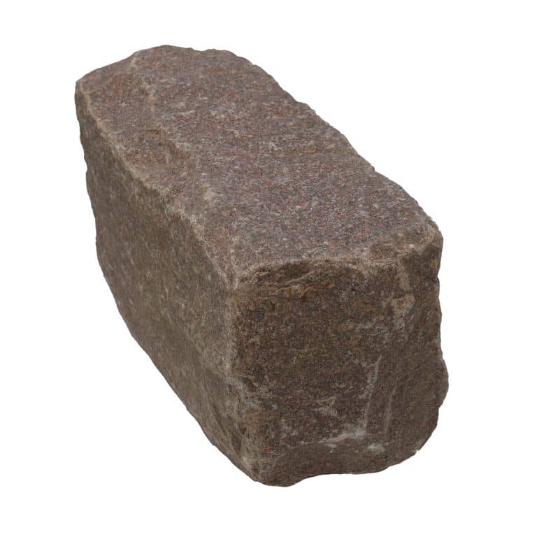 Application image for Dusty Rose Granite Cobblestone - Rectangles. The surface finish shown is . Dominant colors shown are brown and pink. The color mix creates a warm feeling.