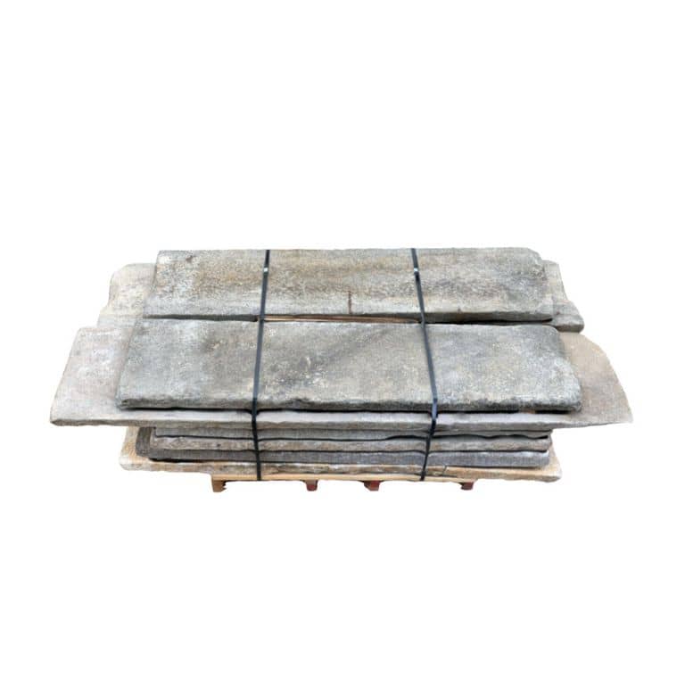 Reclaimed Footworn Granite - Pool Deck