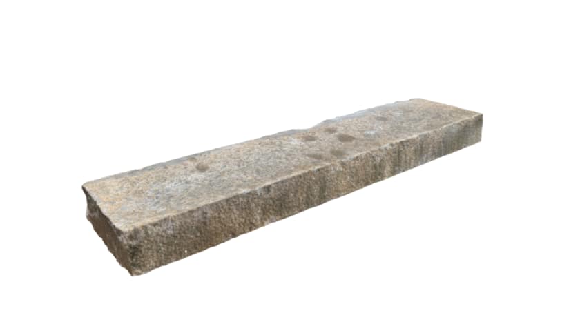 Reclaimed Footworn Granite - Monolithic Steps
