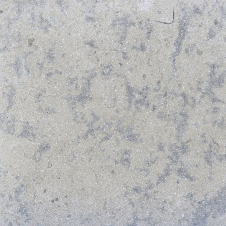 Color/Finish variation image for Classimo Sky Limestone - Pool Deck. The surface finish shown is a combination of brushed and sand blasted.