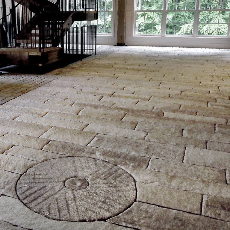 Reclaimed Granite - Antiqued Mill Stones