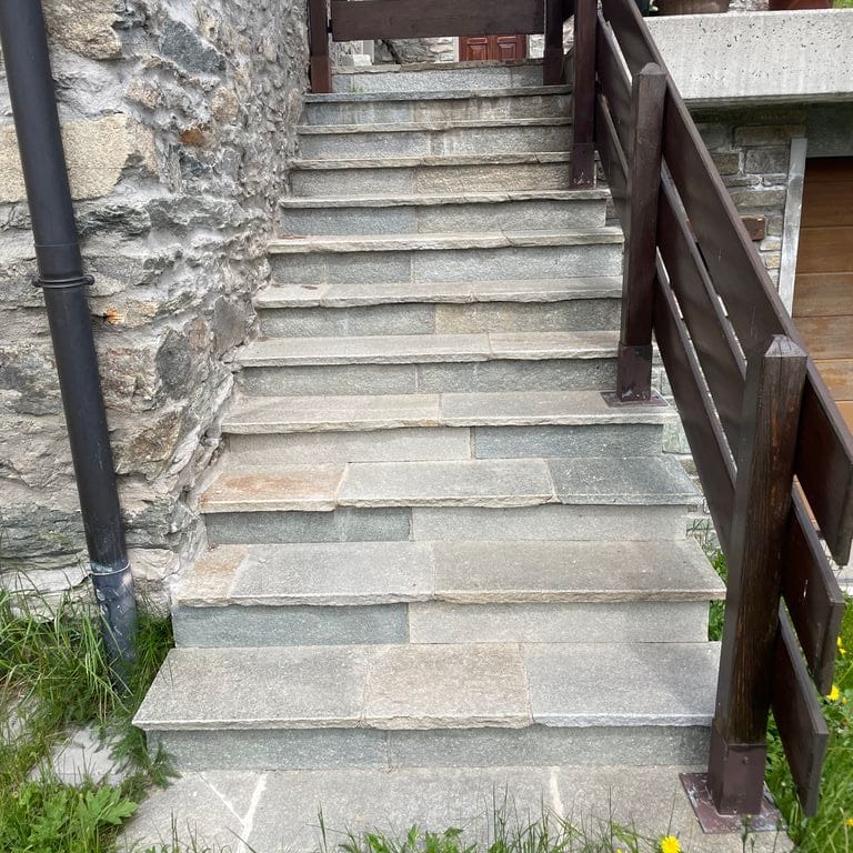  Pietra Italia Gneiss - Natural Cleft - Treads