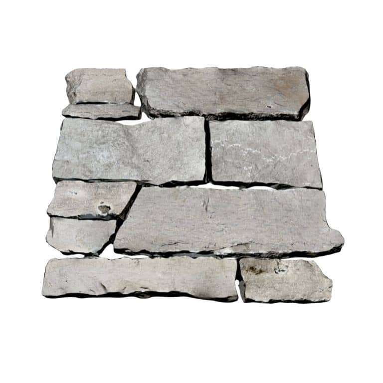 Limestone - Lannon Gray Veneer - Splitface