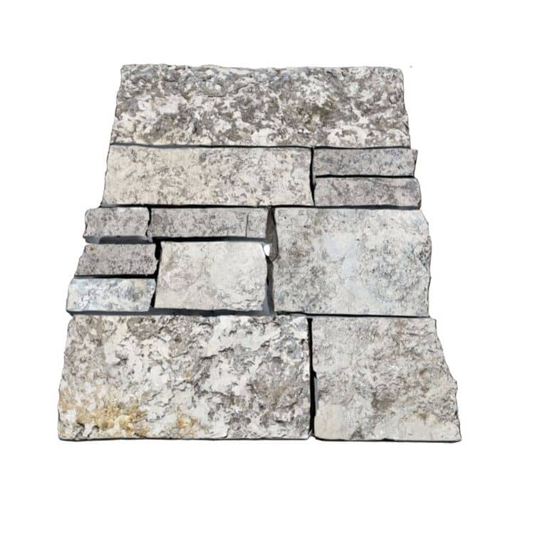 Limestone - Lannon Gray Veneer - Bedface