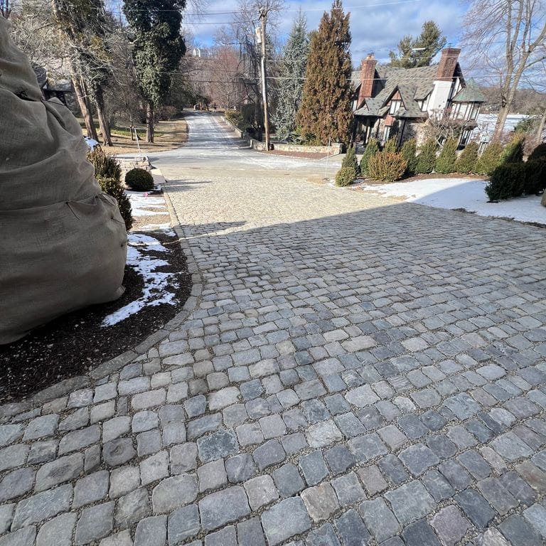 Reclaimed European Porphyry Cobblestones - Square - Worn Surface