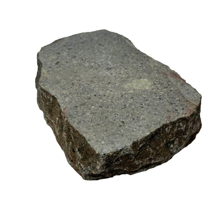 Application image for Reclaimed European Porphyry Cobblestones - Rectangle - Flat Surface. The surface finish shown is sawn. Dominant colors shown are black, green and gray. The color mix creates a warm feeling.