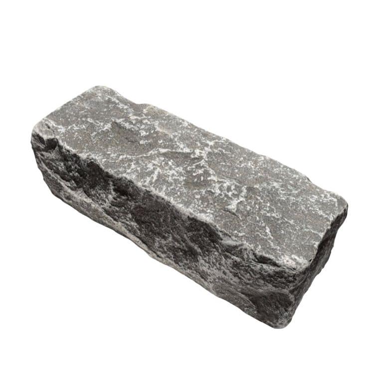 Limestone - Highland Cobblestones - Rectangle - Split +Tumbled Top, Split +Tumbled Sides