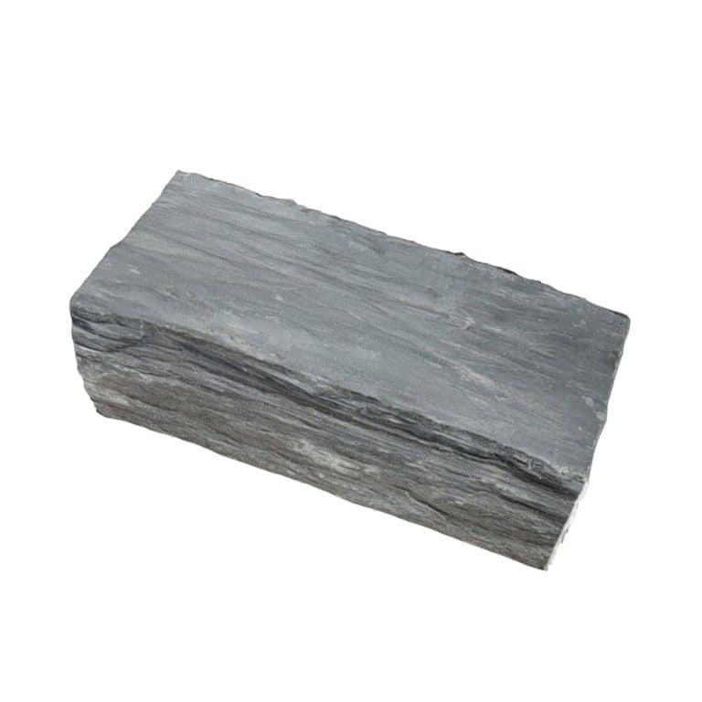 Black Schist Cobblestone - Rectangles