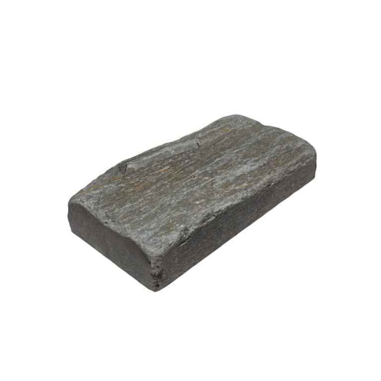 Black Schist Cobblestone - Rectangles