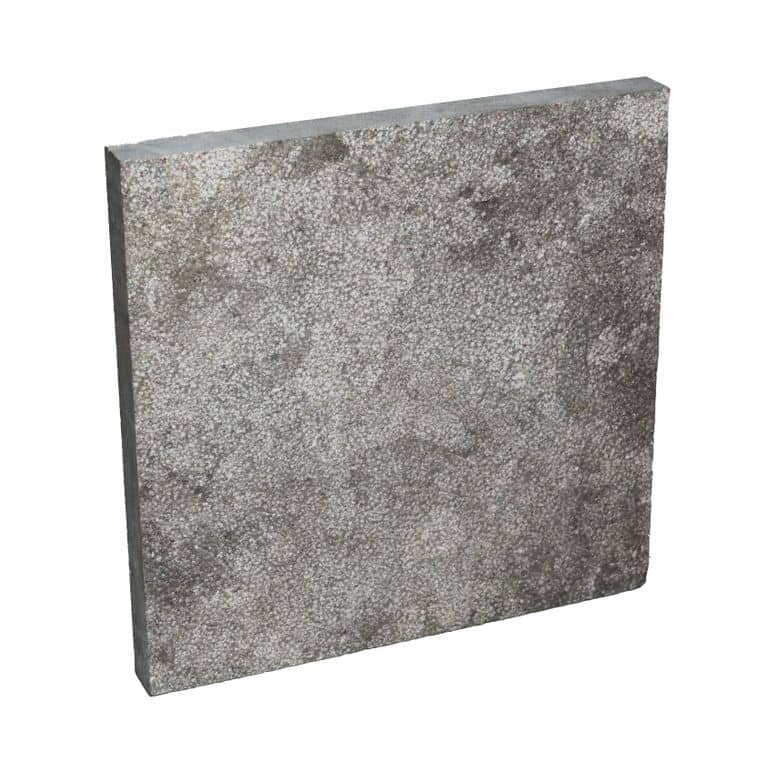 Color/Finish variation image for Blue Noble Limestone - Pavers. The surface finish shown is bush hammered. The dominant color shown is gray. The color mix creates a cool feeling.