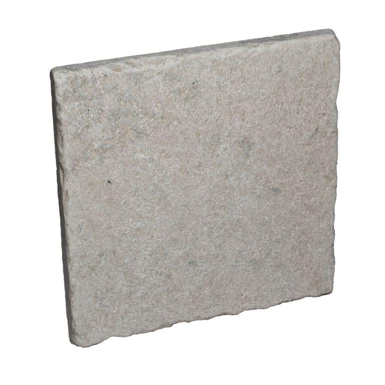 Feature image for Bavarian Gray Limestone - Antiqued Interior Flooring. The surface finish shown is antiqued. The dominant color shown is gray. The color mix creates a cool feeling.